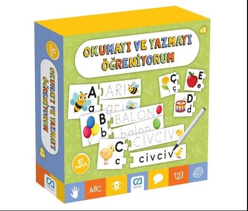 Okuma ve Yazma Öğreniyorum Eğitici Oyun
                                                     