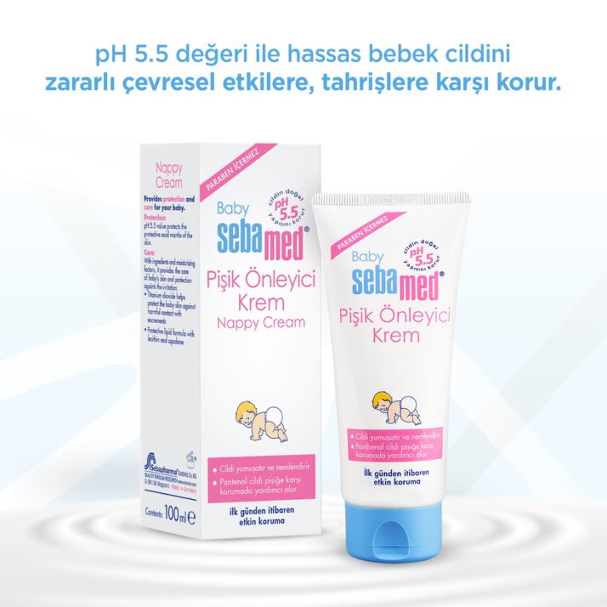 SEBAMED BEBE PİŞİK KREMİ (Önleyici) 50ML