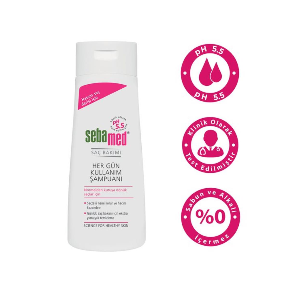 SEBAMED HERGÜN KULLANIM ŞAMPUAN 200 ML