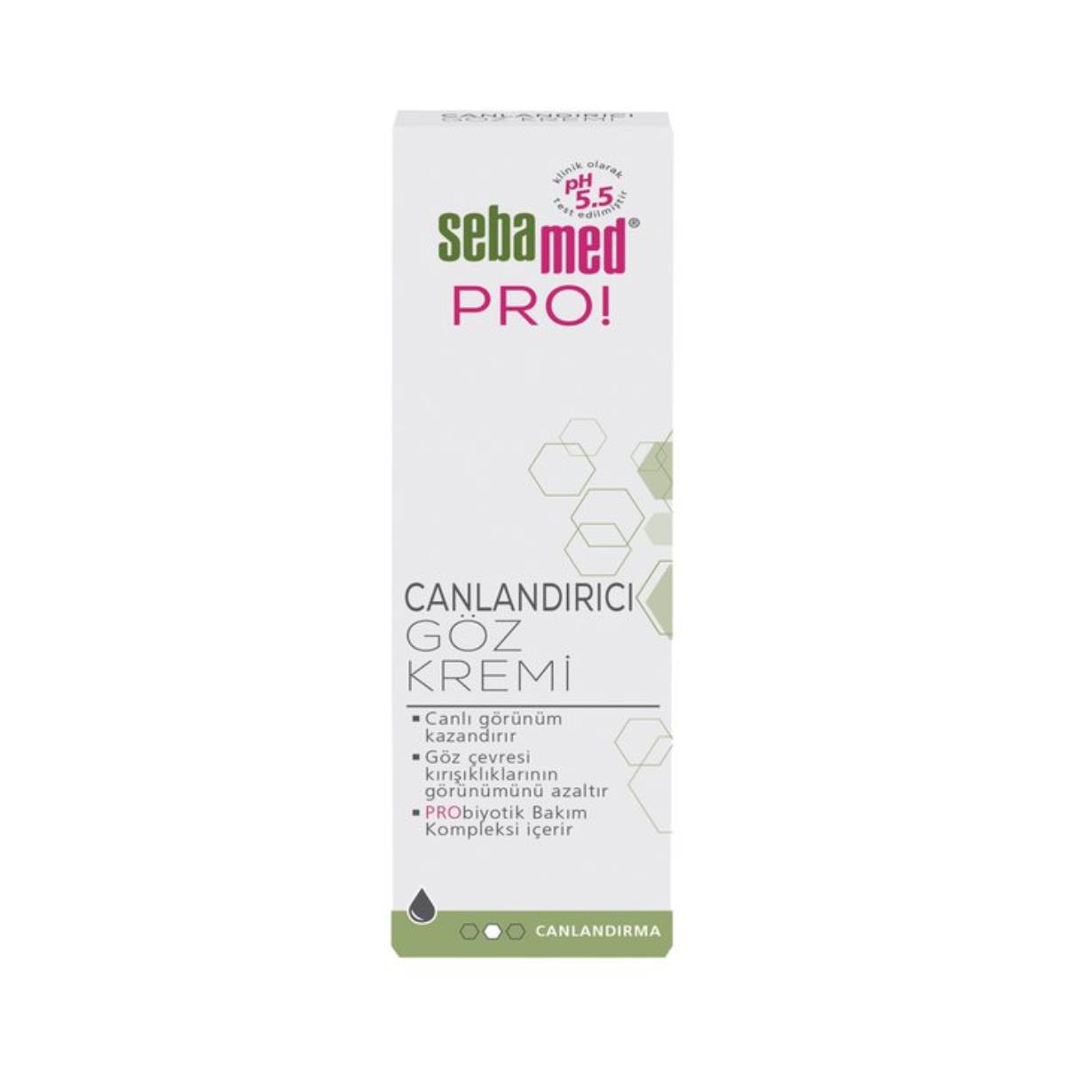 SEBAMED PRO! CANLANDIRICI GÖZ KREMİ 15ML
