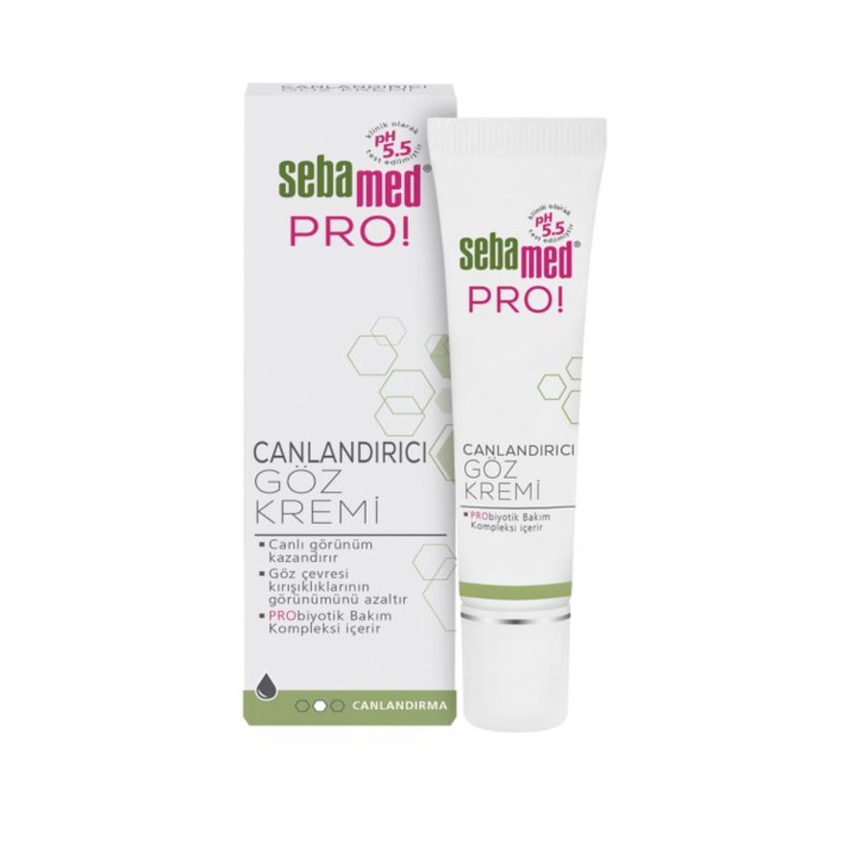 SEBAMED PRO! CANLANDIRICI GÖZ KREMİ 15ML